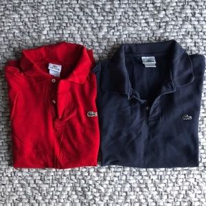 Lacoste Collared T Shirts